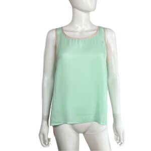 Forever 21 Mint Green Sleeveless Lightweight Tank